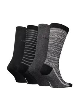 Calcetín Levi's® para hombre pack de 4 en caja de regalo