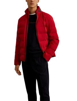 Chaqueta acolchada Lion of Porches con capucha para hombre