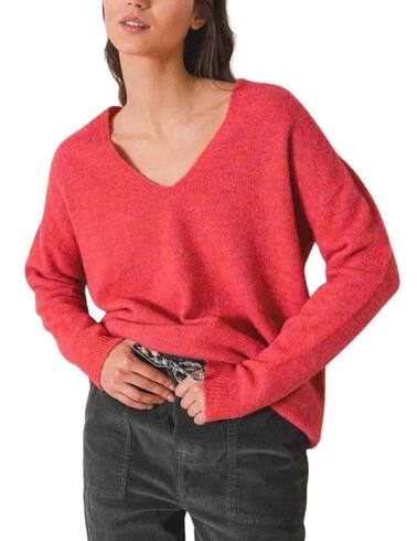 Jersey Indi & Cold de cuello a pico para mujer