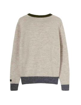 Jersey Gas Jeans Devys de cuello redondo para hombre