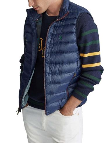 Chaleco Polo Ralph Lauren pleglable relleno de plumón hombre
