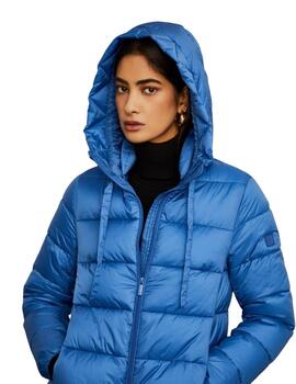 Chaqueta Lion of Porches acolchada con capucha para mujer