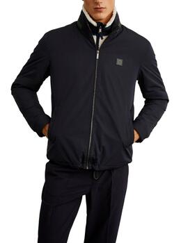 Chaqueta acolchada Lion of Porches para hombre marino