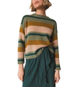 Jersey Indi & Cold de rayas multicolor para mujer