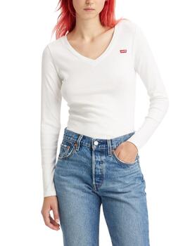 Camiseta Levi's® de manga larga con Baby logo para mujer
