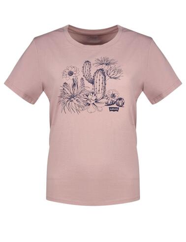 Camiseta Levi's® The Perfect Tee rosa palo para mujer