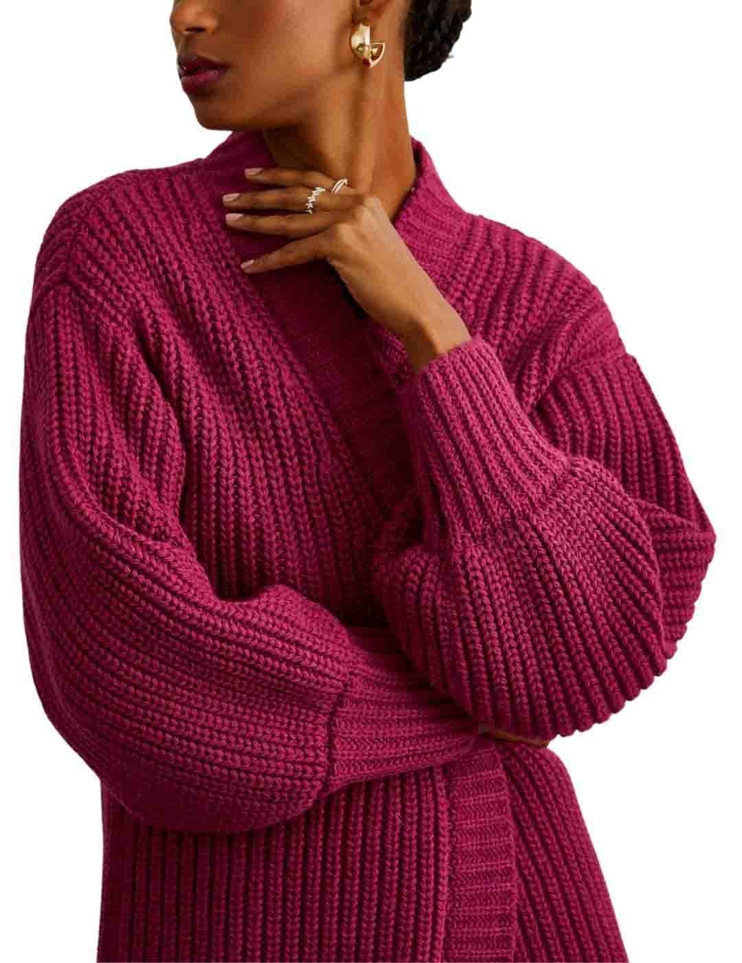 Cardigan abierto Lion of Porches de punto para mujer
