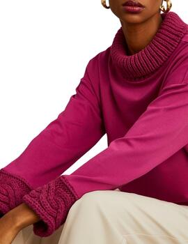 Sudadera Lion of Porches de cuello alto para mujer