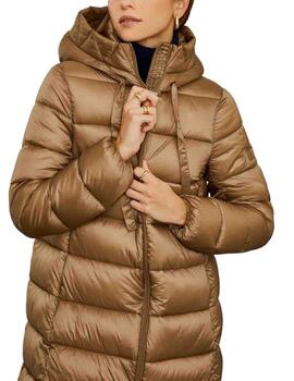 Chaqueta Lion of Porches acolchada con capucha para mujer