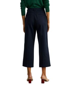 Pantalón chino Lion of Porches con pernera ancha para mujer