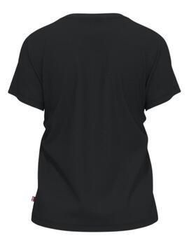 Camiseta Levi's® The Perfect Tee Mara Floral Fill Caviar