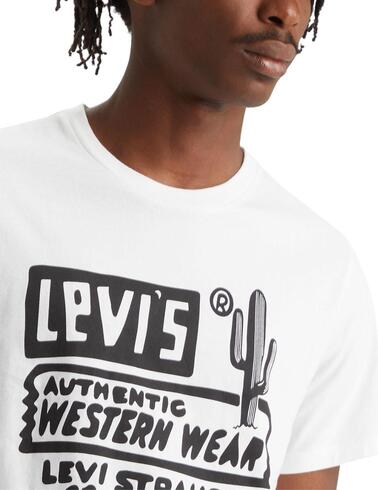 Camiseta Levi's® con estampado gráfico en pecho para hombre