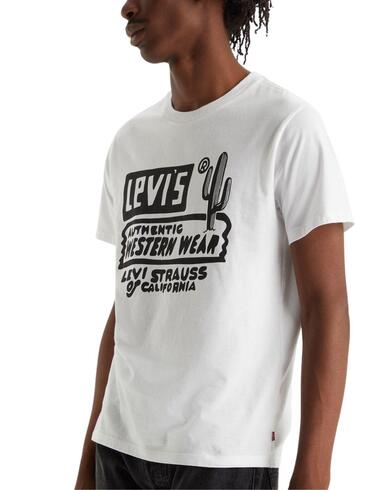 Camiseta Levi's® con estampado gráfico en pecho para hombre