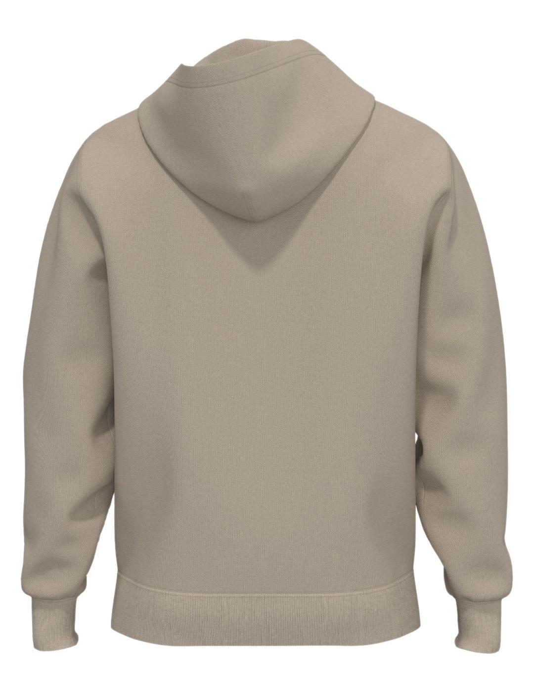 Sudadera Levi's® con capucha básica original beige de hombre