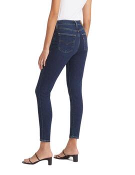 Pantalón Levi's® 721 de tiro alto Blue Swell para mujer