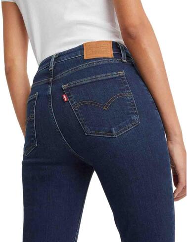 Pantalón Levi's® 721 de tiro alto Blue Swell para mujer