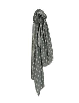 Indi & Cold bufanda estampada verde