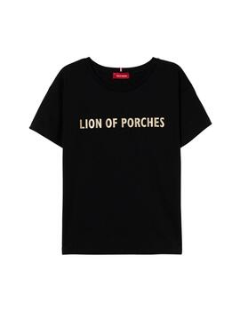 Camiseta Lion of Porches de manga corta de mujer logo