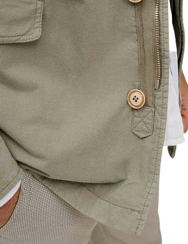 Chaqueta Florentino Sahariana slim fit para hombre