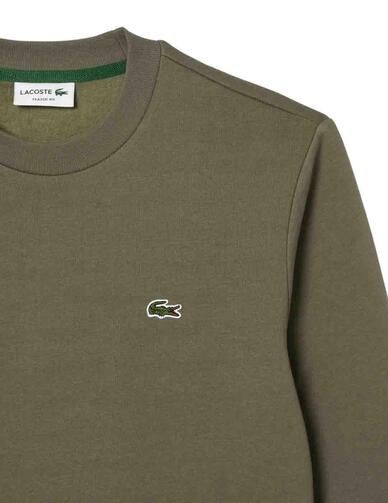 Sudadera Lacoste de algodón ecológico cepillado para hombre