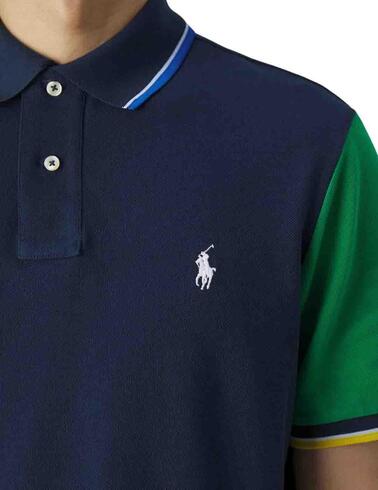 Polo de Polo Ralph Lauren classic fit en bloques de color