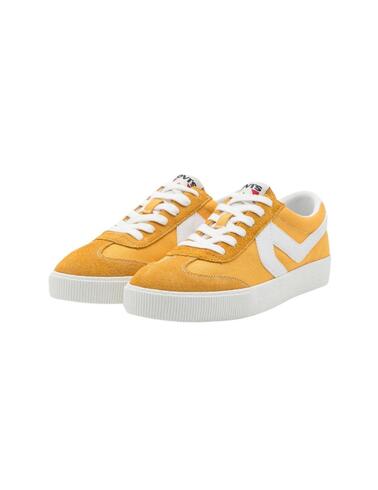 Zapatillas Levi's® Sneak de lona en amarillo para hombre