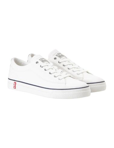 Zapatillas Levi's®  LS2 de lona blanca para hombre