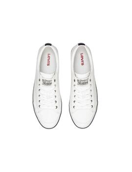 Zapatillas Levi's®  LS2 de lona blanca para hombre