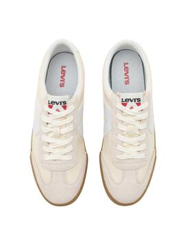 Zapatillas Levi's® Sneak de lona en beige para mujer