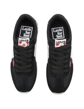 Zapatillas Levi's® Stryder de lona en negro para mujer