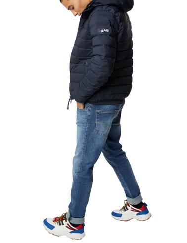 Anorak Leonardo Tape de Gas Jeans para hombre de plumas