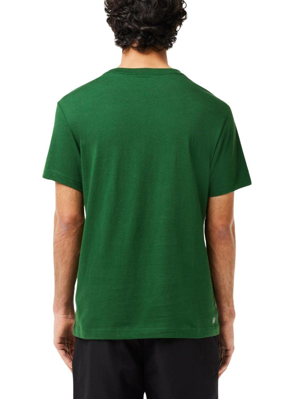 Camiseta Lacoste de manga corta con Coco XL para hombre