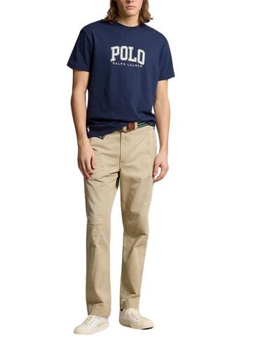 Camiseta Polo Ralph Lauren con inscripción 'POLO' de hombre