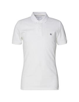 Polo Calvin Klein slim elástico de manga corta para hombre