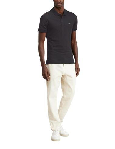 Polo Calvin Klein slim elástico de manga corta para hombre