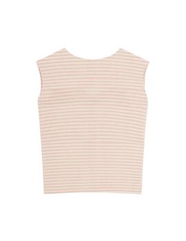 Jersey Gas Jeans Riviera sin manga a rayas para mujer