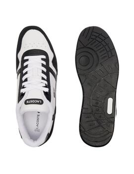 Zapatillas Lacoste T-Clip de hombre en piel con logo