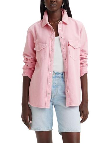 Camisa vaquera Levi's® Essential Western Dusty Cameo Pink