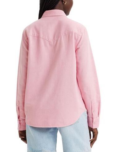 Camisa vaquera Levi's® Essential Western Dusty Cameo Pink