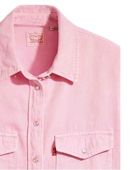 Camisa vaquera Levi's® Essential Western Dusty Cameo Pink