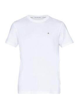 Camiseta Calvin Klein regular fit de algodón con monograma