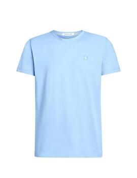 Camiseta Calvin Klein regular fit de algodón con monograma