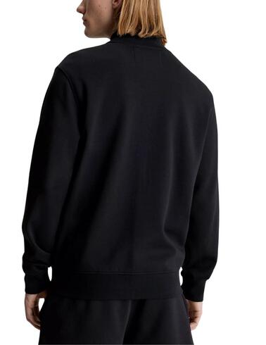 Sudadera con cremallera Calvin Klein con logo para hombre