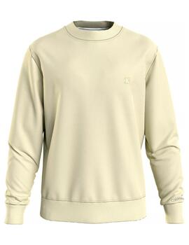 Sudadera Calvin Klein básica de cuello redondo unisex