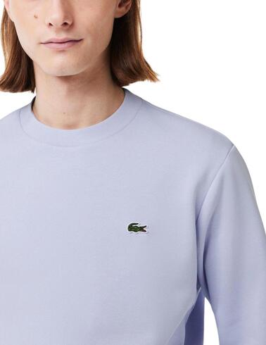 Sudadera Lacoste de algodón ecológico cepillado para hombre