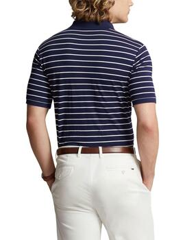 Polo de Polo Ralph Lauren custom slim fit a rayas de hombre