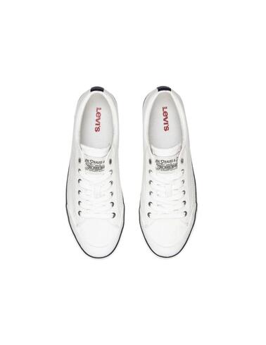 Zapatillas Levi's®  LS2 de lona blanca para mujer