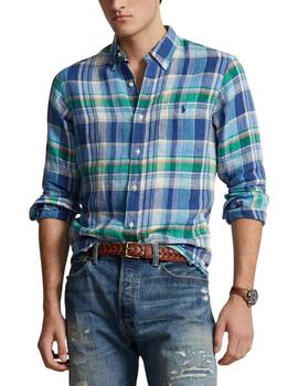 Camisa Polo Ralph Lauren de cuadros custom fit de hombre