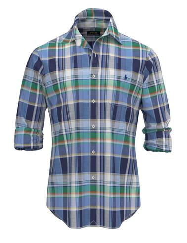 Camisa Polo Ralph Lauren de cuadros custom fit de hombre