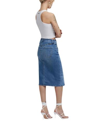 Falda vaquera Gas Jeans 90'S mom 49LB de mujer